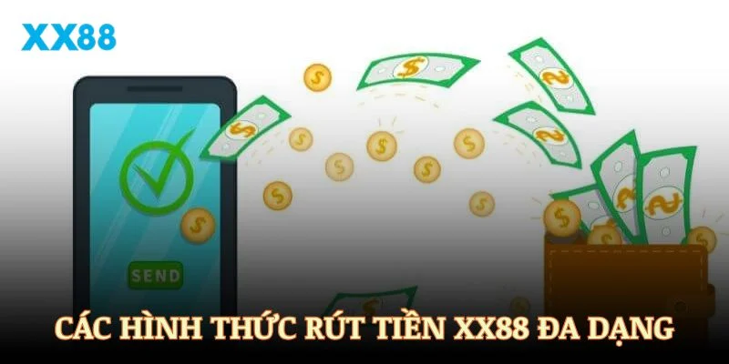 Các hình thức rút tiền XX88 đa dạng và an toàn