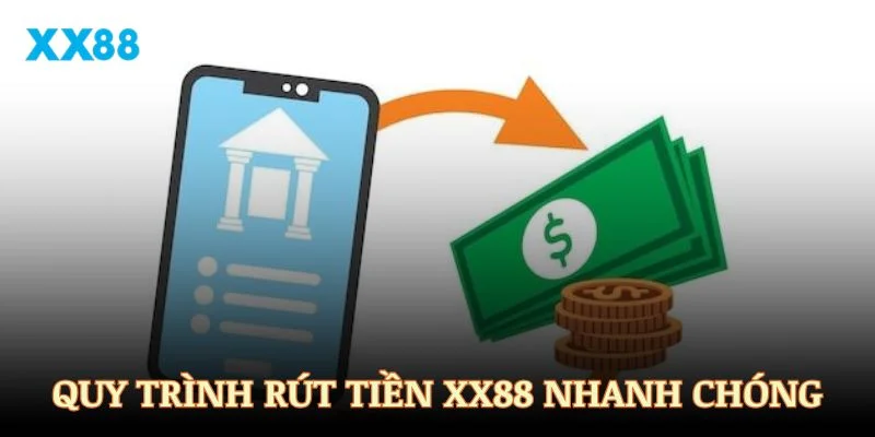 Quy trình rút tiền XX88 nhanh chóng, an toàn cho thành viên